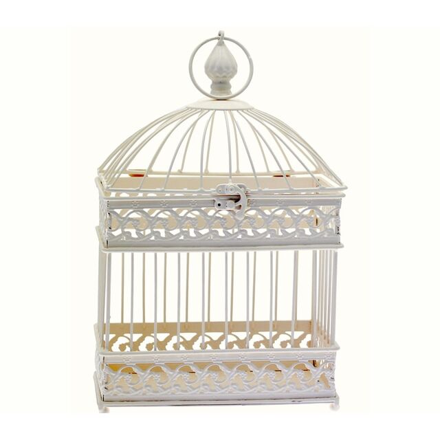 Florist Sundries Bridal Birdcages Rectangular Bird Cage 22 x