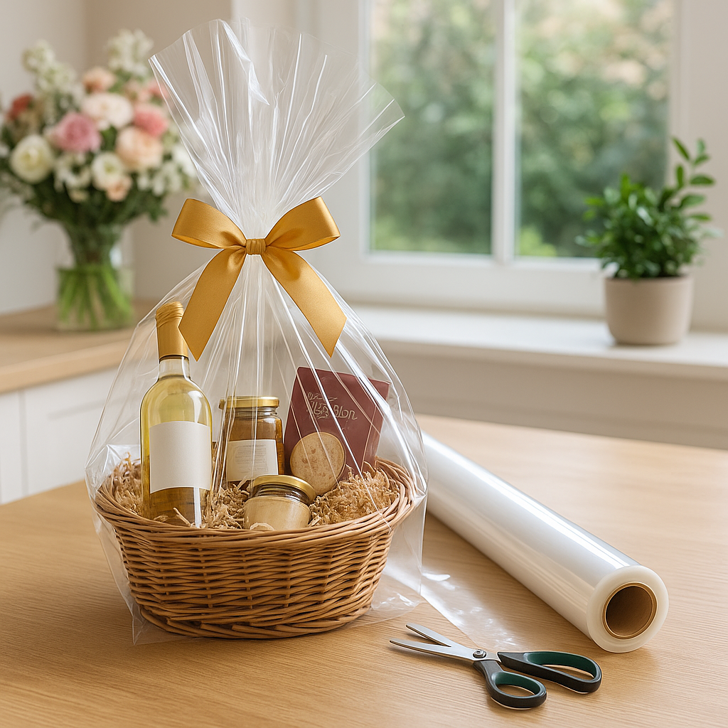 Spring Cellophane Floralcraft® Cellophane Roll - Clear (40cm x 30m)