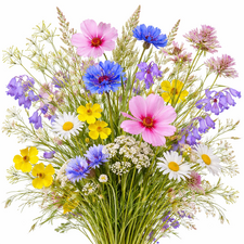 artificial wildflower stems for florists