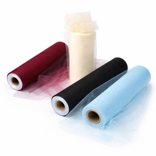 Tulle wrap rolls in assorted colours for floristry and gift wrapping