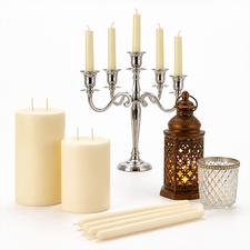 Christmas Candles – Pillar, Dinner Candles & Holders